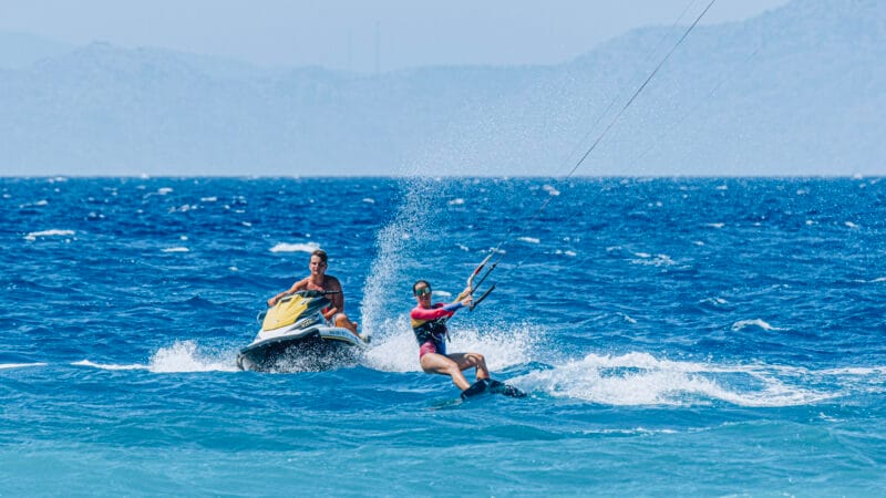 Kitesurfing in Greece: My First Adventure on Rhodes Island